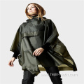 Fashion waterproof EVA adult raincape with pocket